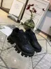 Casual Shoes 19FW new Capsule Series Camouflage Black Stylist Shoes Lates P Cloudbust Thunder Lace up Sneakers Rubber Low Top Platform Shoes ASDASDA