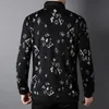 Men's Jackets Brand Designer Luxury Korean Print Zipper For Men Casual Fashion Stand Collar Coats Roupas J781MENS