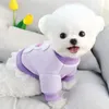 Hundkläder liten vinterklänning varm husdjur kappa katt valp stickade klänningar chihuahua yorkies maltese shih tzu pomeranian bichon poodle klädskog