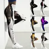 Legging Dames Hoge Taille 3D Tijger Gedrukt Yoga Broek Panty's Gym Kleding Dieren Workout Legging Fitness Leggins Dames Legins 220812