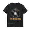 Roligt det här är hur jag rullar T Airplane Aviation Pilot T-shirt Cotton Men's Tops Shirt Custom Tshirts Normal Fashion 220509