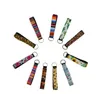 Neoprene Wristlet Keychain Colourful Printed Wrist Key Belt Sunflower Strip Leopard Lanyard Key Ring Keychains Bag Pendent