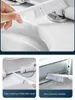 Tuvalet fırçası set duvara asılı drenaj tutucusu silikon tpr naylon 2 kıllar zemin temizleme araçları için başlık banyo aksesuarları 220815