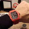 Uxury Watch Data luksusowe mechaniki męskie zegarki Richa Zegarek do wina Richa zegarek wina Milles RM50-03 Serie