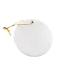 3 Inch Ronde Sublimatie Blanks Ornament Keramische Hangers voor Kerstboom Home Decorations Party Favor FY5002 1021