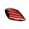 2 pièces de feux arrière automatiques pour Benz classe C W205 C180 C200 C260 C63 20 15-2021 feux arrière lampe arrière LED DRL signal frein feux de stationnement de recul