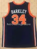 Xflsp Georgetown Hoyas College # 34 Reggie Williams Retro retroceso camisetas de baloncesto bordado cosido cualquier nombre y número