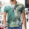 T-shirt da uomo Magliette e camicette da uomo T-shirt oversize estiva da spiaggia Moda O Collo Casual 2022 Abbigliamento sportivo Hip-hop Harajuku Vestito divertenteUomo