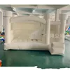 Mats Durable PVC Commercial Gonflable Blanc Bounce Castle Avec Slide Combo Jumping House Tente Château gonflable Jumper inclus Souffleur d'air pour le plaisir en plein air 795 E3