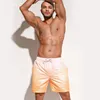 Pantalones cortos para hombres Hombres Bright Sexy Beach Swim Trunk Traje de baño Gimnasio Deportes Tablero Natación Piscina Fiesta Bikini Trajes de baño Hombres