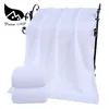 Dream NS Big 100X200cm White Adult Soft Terry Sofa Customize Name Bath Pure Cotton Towel 220616