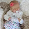 RSG BEBE REBORN人形17インチリオン生まれたばかりの新生児眠っている赤ちゃん現実的なツインAビニールボディLOL仕上げ人形クリスマスギフトAA220325
