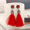 Tiktok Net Red Red European en American Dangle Personaliseerde Hollow Out vrouwelijke oorbellen mode hoogwaardige elegante temperament geometrische oorbellen 07N2