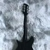 新製品リッケンバッカー325エレキギター3ピックアップ、本物の写真、ブラックギター