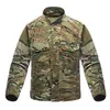est Tactical Long Sleeve Shirt Military Soldiers Uniform High Quality Multi-Pockets Cargo Shirts Camouflage Clothes 220322