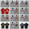 Hombres Béisbol en blanco 22 Juan Soto Jerseys 11 Ryan Zimmerman 37 Stephen Strasburg Azul marino Blanco Negro Equipo Todo cosido Flexbase Base fresca Transpirable Buena calidad