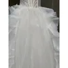 Andra bröllopsklänningar Real Po Off Axel Bride Dress with Flounces Dreamy Star Shining Glows Custom Made Vestido de Noivaother