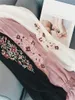 Women's Blouses & Shirts 2022 Kimono Cardigan Women Floral Embroidery Chiffon Blouse Flare Sleeve Long Shirt Beach Korean Fashion Summer