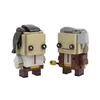 Moc Spiel Film Serie Brickheadz Action Figur Bausteine Protagonist Kreative Modell Set Freunde Spielzeug für Kinder Geschenke 220715