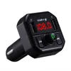 Bluetooth-compatible Mp3 Player Handsfree Car Kit FM Transmitter A2DP 5V 3.1A Dual USB Charger LCD Display Modulator X9 B9