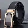Layer Designer Belt Head Men's Leather Cowhide Automatic Buckle Business High-end Brand Middle-aged and Youth Mens Designer Belts Luxury for Men 7 y 001 3025
