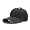 Mode casual denim hattar för män kvinnor klassisk designer sport rem tillbaka baseball cap snapback utomhus justerbar golfsolhatt