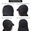 アフロ・キンキー・カーリー・ボブ・ウィッグショートフルマシンは、黒人女性のための前髪でかつらを作ったかつらを作りました220707