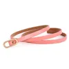 Belts Fashion Slim Belt For Women Cute Candy Color Wasitband Casual Female Outfits Accessories Waist Straps 2022 Summer