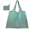 10pcs Shopping Bags Women Nylon Foldable Recycle Grocery Fashion Female Supermarket Shopper Bag