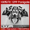 Ducati Panigale için OEM gövdesi 959 1299 S R 959R 1299R Gri Parlak 15-18 gövdeli 140no.30 959-1299 959S 1299S 15 16 17 18 Frame 2015 2016 2017 2018 Enjeksiyon Kalıp Kapısı