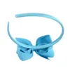 Bandes de cheveux solides arcs princesse accessoires bandeau en plastique fille bébé bandeaux avec des bâtons de haute qualité chapeaux