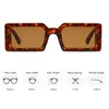 Gafas de sol diseñador de lujo Black Square Mujeres 2022 Gafas de sol rectángulos pequeños para femeninos de 90 Sombras estéticas Glasse5813082