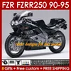 مجموعة Fairings kit لـ Yamaha FZRR FZR 250R 250RR FZR 250 FZR250R 143NO.93 FZR-250 FZR250 R RR 1990 1991 1992 1993 1994 1995 FZR250RR FZR-25