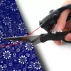 Szybkie profesjonalne laserowe nożyczki do szycia DIY w podczerwieni na nożyczki laserowe ze stali nierdzewnej do szycia igłowych narzędzia tekstylne