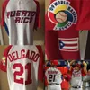 Xflsp #21 Carlos Delgado Puerto Rico WBC 2009 World Baseball Classic Jersey 100% Stitched Custom Baseball Jerseys Any Name Any Number S-XXXL