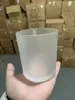 تومس بالجملة ذات التموه الزجاجي المصنوع من شمعة الزجاج معلن مع غطاء ماء فارغ بامبو زجاجات ماء.
