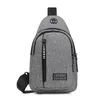 Mannen Vrouwen Nylon Taille Packs Sling Tassen Crossbody Outdoor Sport Schouder Borst Dagelijkse Picknick Canvas Messenger Pack Tas Bolsa 220621