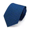 Bow Ties Brand Desiger 7 cm 격자 무늬 고급 넥타이 남성용 고품질 패션 공식 비즈니스 넥타이 남성 선물 상자 치열한 22