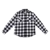 Men's Casual Shirts Spring Summer Cotton Button Up Plaid Flannel Shirt Work Jacket Men Women UnisexMen's Chee22