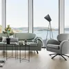 Zemin Lambaları Modern Oslo Ahşap Lamba Nordic Tasarımcı Demir Tripod Çalışma Dekoru Yaratıcı Ev Oturma Odası Led Duran Lamba Floor