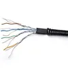Cat 7 Ethernet -Kabel Nylon geflochten 16ft Cat7 Hochgeschwindigkeits -professionelles Gold 287T