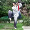 Vêtements ethniques Uniforme d'arts martiaux Chinois Traditionnel Folk Tai Chi Unisexe Wing Chun Costume Wushu Formation Exercice Tenue