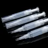 3 ml 5 ml Twist Up Pencil Lipgloss Packaging Cosmetic Pen Tube Container med silikonborste applikator Tips