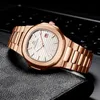 DIDUN Titta på Mens Top Brand Luxury rostfritt stål Japan Quartz titta på kronograf manlig klocka stötsäker vattentät armbandsur 220407