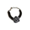 Классический браслет в камеллии женщины хрустальные цветочные браслеты подарок для любви подруга модные украшения аксессуары