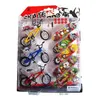 En gros 8 pcs Vélo Doigt Planche À Roulettes Définit Drôle Mini Touches Kit Miniature Jouets Pour Enfants Cadeau