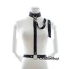 Ourbondage – ceinture en Nylon pour femmes, harnais de taille, corps de Bondage avec collier et brassard, menottes avec laisse, contraintes féminines, jouets sexy
