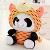 Cute Plush toy twelve zodiac animal panda doll children with birthday gift claw machine doll wholesale