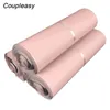 100PcsLot Light Pink Poly Mailer Waterproof Mailing Bags Thicken Selfseal Adhesive Courier Storage Y200709
