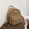 Burminsa Briefe kleiner Rucksack für Frauen Marke Designer Teenager Mädchen Daily Schultaschen Luxus niedliche Reisetablack Trends 20226656806